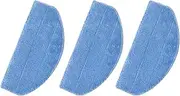 [HMHAMA] Robot Vacuum Cleaner Pads Wipes for Tikom G8000/G8000Pro Robot Vacuum Cleaner (3 Mop Pads)