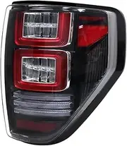 Compatible for F150 2008-2014 Car Accessories Animation Trailer Lights Tail Lamp Rear DRL Signal Automotive Plug And Play(Transparent 2PCS)