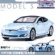 特斯拉模型車 MODEL3 X汽車模型 仿真合金車模 金屬汽車模型 回力帶聲光可開門 兒童玩具車 裝飾擺件 生日禮物
