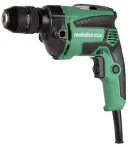NEW Metabo HPT D10VH2M Drill Corded 7-Amp 3/8-Inch Metal Keyless Chuck Variable