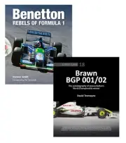 Brawn BGP 001/02 Benetton Formula 1 2 Book Set