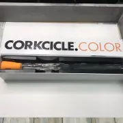 Corkcicle Color Wine Chiller Reusable Cork Open Box NEW Orange