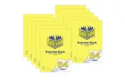 10x Spirax 70GSM 64 Pages A4 14mm Dotted Third No.107 Exercise Book Notebook