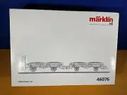 D11-59 TRAIN CAR - 2 CAR SET FOR CINDER TRANSPORT - HO SCALE - MARKLIN #46076