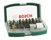 Bosch 2607017063 32pc Screwdriver Bit Set With Colour Coding Quck Change Holder