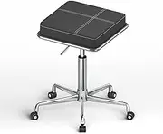 Rotating Stool Ergonomic Saddle Stool with Wheels,Lifting Height Adjustable Rolling Swivel Chair for Clinic Hair Salon Lab Home Office