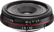 K-Mount HD DA 40mm f/2.8 40-40mm Fixed Lens for Pentax KAF Cameras (Limited Silver)
