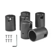 Trampoline Caps, Trampoline Housing Piston Black for Flat Steel Sheet4283