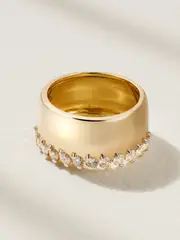 [Yvonne Léon] Yvonne Léon - Grignotée 18-karat Gold Diamond Ring - 6 6 Gold