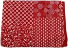 Beautiful Indian Handmade Vintage Kantha Quilt Blanket 90x60 Patchwork Pattern