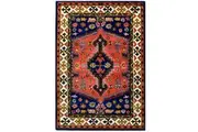 Traditional Handmade Wool Rug-Ultimo 6356-Teal Blue