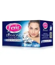 Dabur Fem Cream Creme Bleach Face Skin Whitening - Diamond