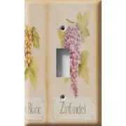 SnazzySwitch Zinfandel Decorative Light Switch Plate Cover