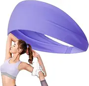 Sweatbands for Women, Sweat Bands for Men | Sports Headband for Men Sweat Absorbing | Athletic Comfortable Sweat-wicking Headband for Running