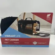 Small Guaranteed on Board Soft-Sided Pet Carrier, Black, 16 lb Limit