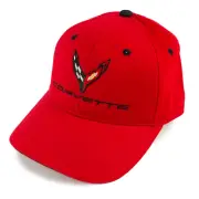 Chevrolet Corvette C8 Red Hat - Red & Black - Ships in a Box - GM Licensed