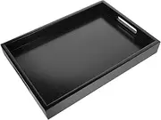 TIDTALEO Wooden Decorative Tray for Serving Snacks Fruits and Tableware Elegant Household Fruit Tray Easy to Clean Craftsmanship for Kitchen and Dining Use