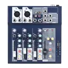 4-channel Mixing Console & Aux Paths Plus Effects Processor Digital Audio J0R6