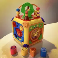 在飛比找蝦皮購物優惠-（降價）Disney迪士尼幼兒 維尼音樂益智盒 寶寶玩具 (
