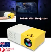 Mini Projector Portable LED Home Cinema Office/Outdoor Use HD 3D 1080P HDMI USB