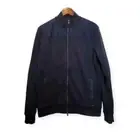 Hugo Boss Shepherd Zip-Up Navy Jacket 2 Pockets Size XX-Large