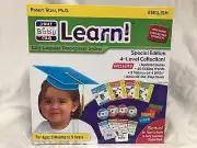 Your Baby Can Learn / Read English set Volume 1-4 DVD, books, cards BRAND NEW