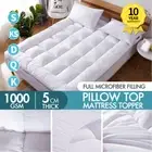 New Extra Thick Mattress Topper Cooling Matress Pad Luxury Soft Hotel Quality
