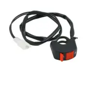 Universal Handlebar 12V Motorcycle Accident Hazard Light Switch On / Off Button