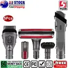 5Pcs Brush Attachments Kit For Dyson Vacuum V6 V7 V8 DC35, DC44, DC45 DC16 DC54