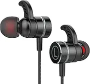 KASOTT SoundMaster Pro V1 - Gaming Earphones with Dual Audio Drivers,Battle Buds,in-Line Mic with Mute and Volume Control, Compatible with Xbox Series,PS5,PS4,Switch,Pc with 3.5mm (Black)