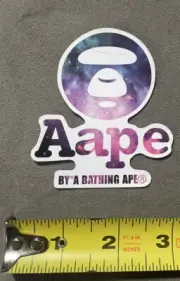 A Bathing Ape Bape Skateboard Sticker Laptop Luggage Decal 2 1/2”