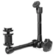 11 Inch Metal Adjustable Friction Articulating Arm Tripod for Camera Monitor