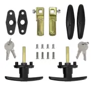 Matching T-Handles Lock Set Locking T-Handle Set for Truck Camper Shell with ...