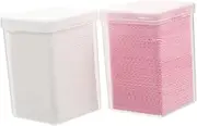 Beavorty Professional Nail Polish Remover Wipes 2 Boxes Cleaning Pads for Lash Extension Eyelash Remover No Lint