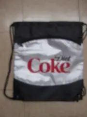 New Diet Coke Nylon Cinch Sack Back Pack Bag