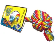 Mammoth Flossy Float Rope Tug with Monkey Fist Ball 32cm