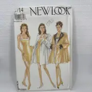 New Look 6714 Evening Dress Jacket Pattern 6-16 Uncut