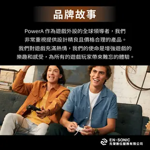 【PowerA】|任天堂官方授權| 增強款有線遊戲手把 (1526549-01)- 火焰瑪力歐-白 (10折)