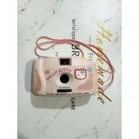 在飛比找蝦皮購物優惠-古董相機 Hello Kitty 凱蒂貓 粉紅色 底片傻瓜相