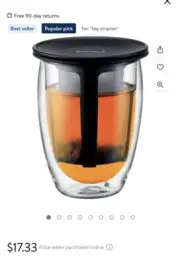 bodum double wall glass mug