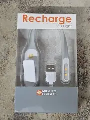 Recharge LED Reading Light (White) - Brand New, Sealed