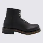 [Alexander Mcqueen] Alexander Mcqueen-Boots Blacks And Greys-Uomo 45