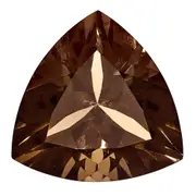 Gemstone Smoky Quartz Aa Quality 10mm Trillion