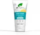 Dr Organic Skin Clear Exfoliating Scrub, Cleansing, for Acne & Clear Skin, Sa...