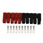 Advanced Marine Power Connectors 5 Pairs Red and Black Multi pole Configuration
