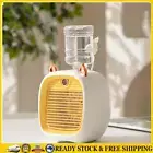 1200mAh Water Cooling Fan 3 Speed Mini Air Conditioner Indoor Use (Yellow) .