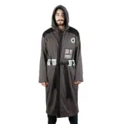 Star Wars Darth Vader Suit Up Hooded Bath Cosplay Robe Size: Mens Small/Medium