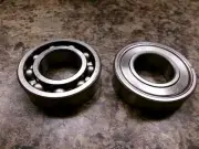 FAFNIR 206KD BEARING 30X62X16 OPEN ONE SIDE METAL SHEILD OTHER SIDE A11