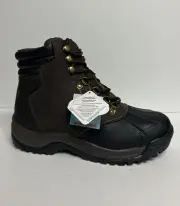 Propet Mens Blizzard Mid Lace Boot Brown Size 10 (5E)