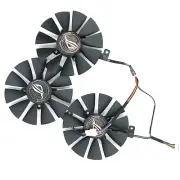 Fit ASUS Strix GTX 1060 OC 1070 1080 GTX 1080Ti RX 87MM Graphics Card Cooler Fan